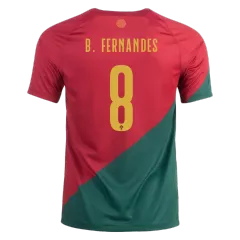 B.FERNANDES #8 Portugal Home Jersey World Cup 2022 - gogoalshop