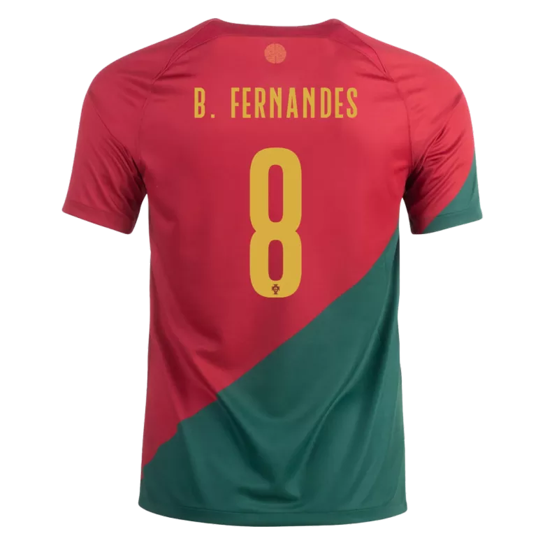 B.FERNANDES #8 Portugal Home Jersey World Cup 2022 - gogoalshop