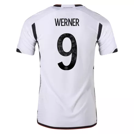 WERNER #9 Germany Home Authentic Jersey World Cup 2022 - gogoalshop