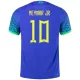 NEYMAR JR #10 Brazil Away Authentic Jersey 2022 - gogoalshop