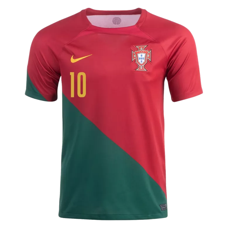 BERNARDO #10 Portugal Home Jersey World Cup 2022 - gogoalshop