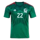 H.LOZANO #22 Mexico Home Jersey World Cup 2022 - gogoalshop