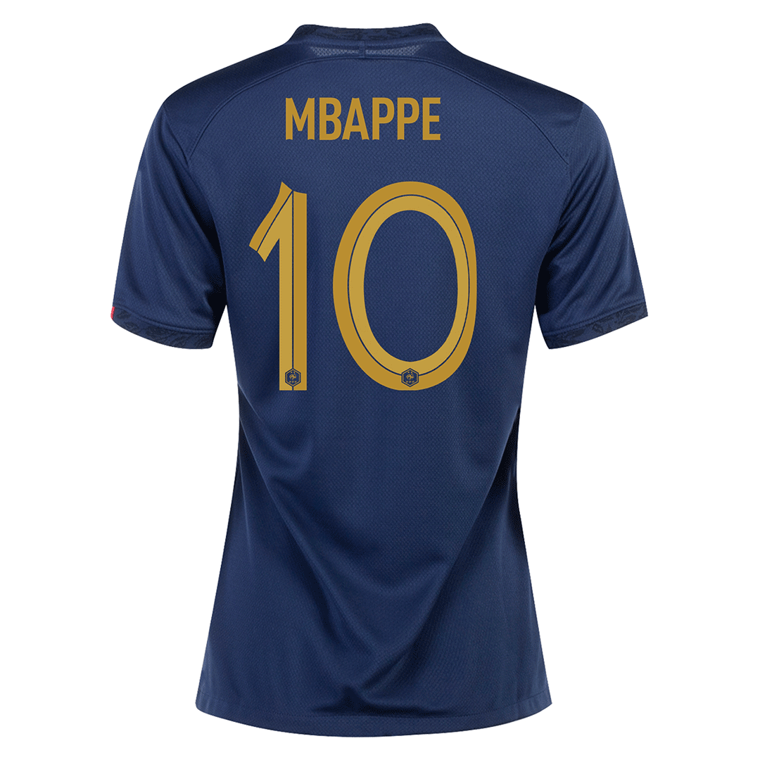 MBAPPE #10 France Home Jersey World Cup 2022 Women | Gogoalshop
