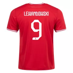 LEWANDOWSKI #9 Poland Away Jersey World Cup 2022 - gogoalshop