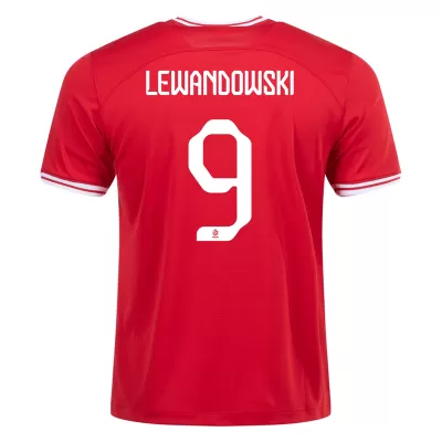 LEWANDOWSKI #9 Poland Away Jersey World Cup 2022 Gogoalshop
