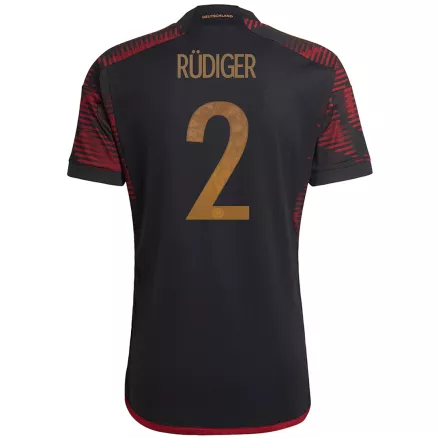 RÜDIGER #2 Germany Away Jersey World Cup 2022 - gogoalshop