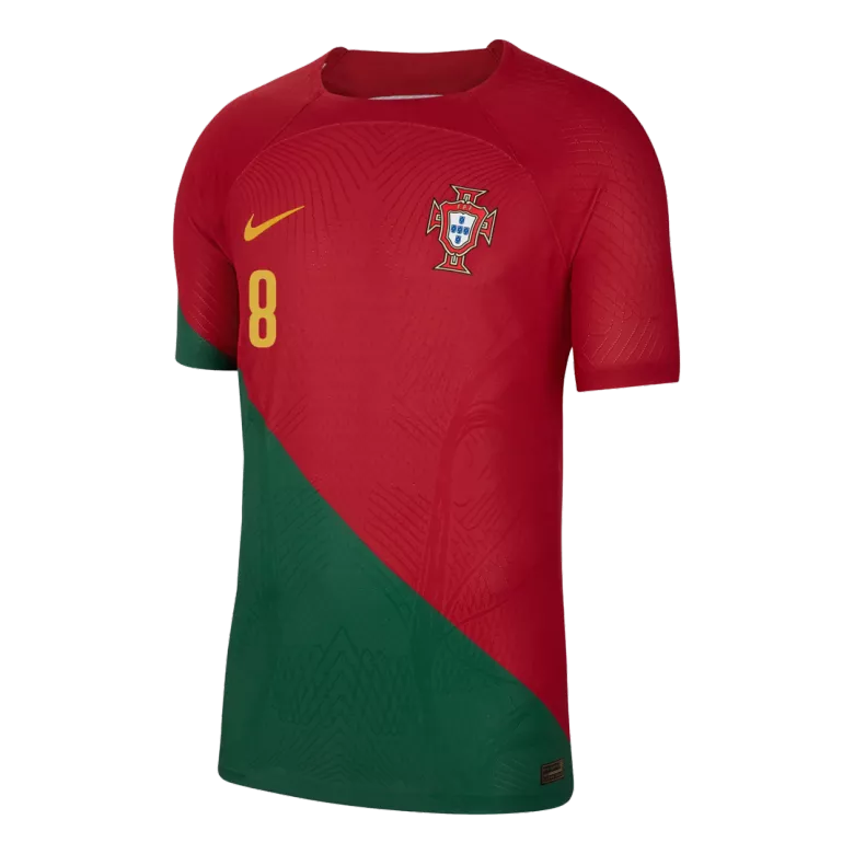 B.FERNANDES #8 Portugal Home Authentic Jersey World Cup 2022 - gogoalshop