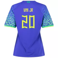 VINI JR #20 Brazil Away Jersey World Cup 2022 Women - gogoalshop