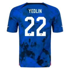 YEDLIN #22 USA Away Authentic Jersey World Cup 2022 - gogoalshop