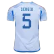 SERGIO #5 Spain Away Jersey World Cup 2022 - gogoalshop