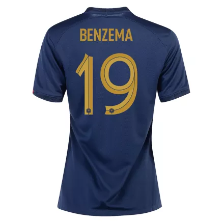 BENZEMA #19 France Home Jersey World Cup 2022 Women - gogoalshop