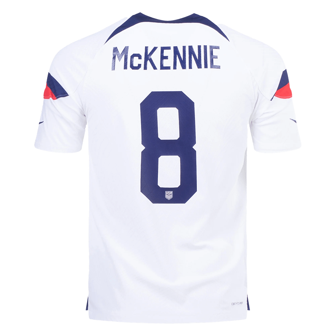 McKENNIE 8 USA Home Authentic Jersey World Cup 2022