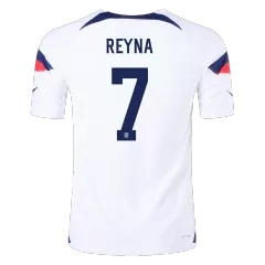 REYNA #7 USA Home Authentic Jersey World Cup 2022 - gogoalshop