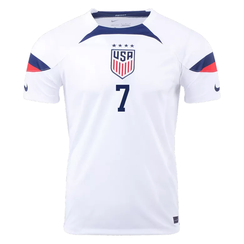 HEATH #7 USA Home Jersey World Cup 2022 - gogoalshop