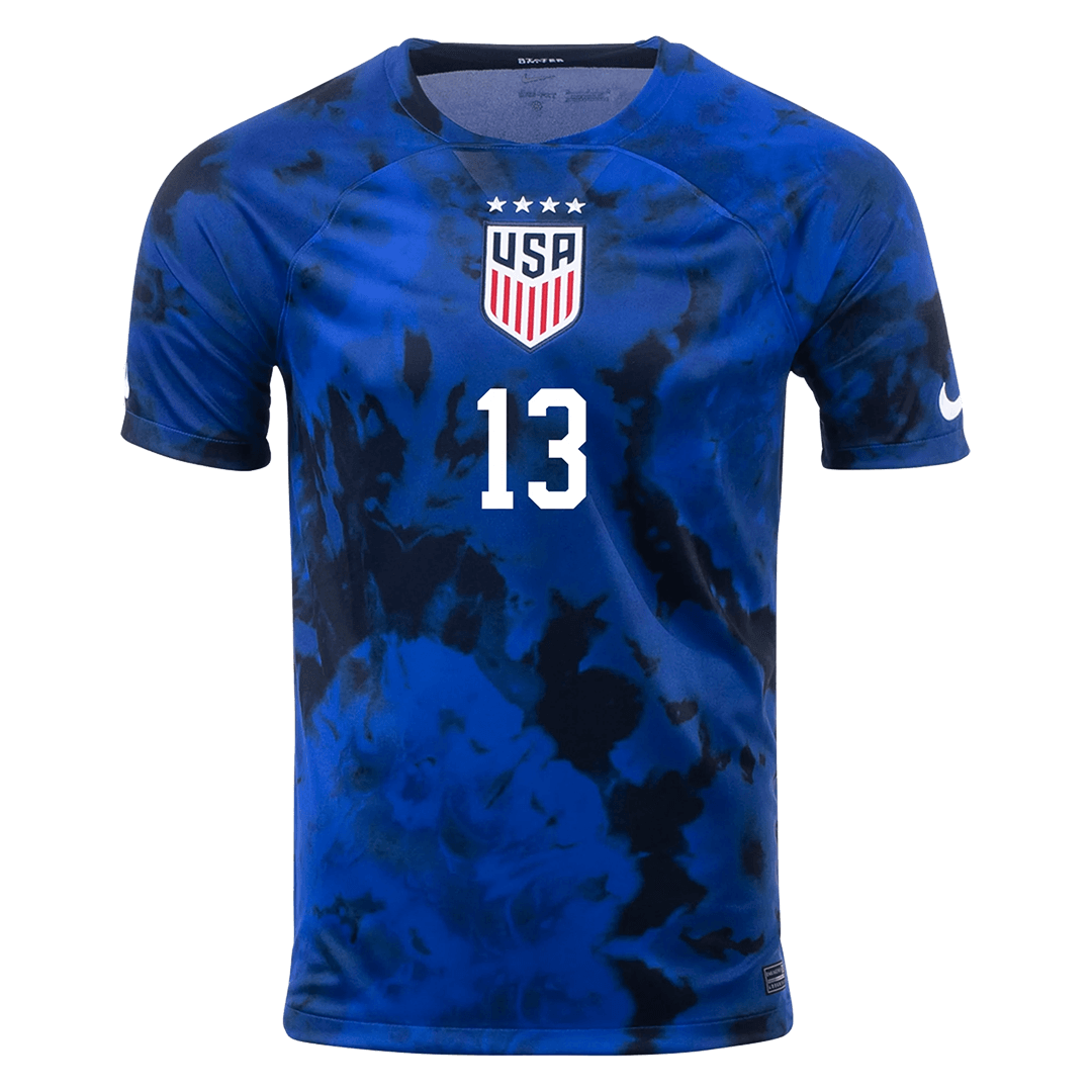 MORGAN #13 USA Away Jersey World Cup 2022