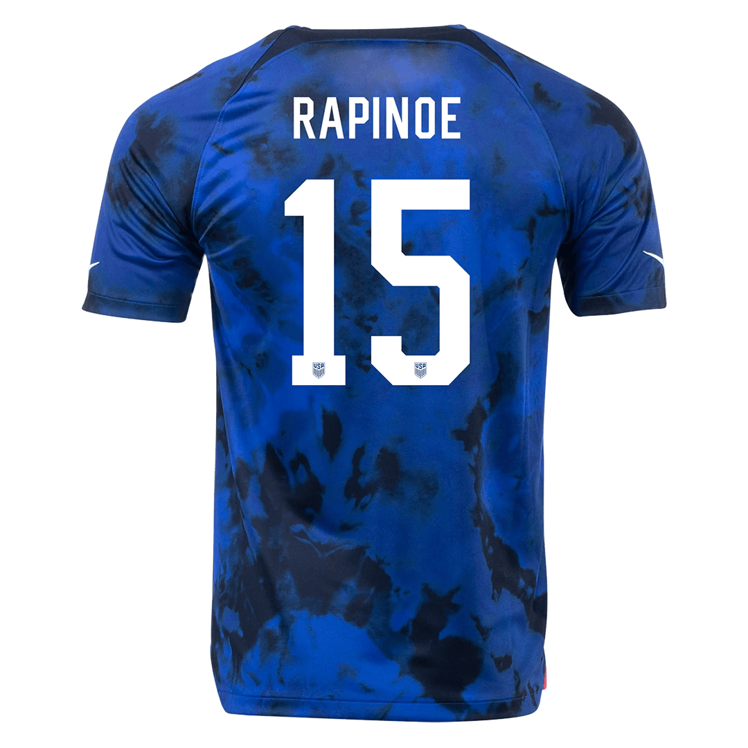 RAPINOE 15 USA Away Jersey World Cup 2022 Gogoalshop
