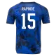 RAPINOE #15 USA Away Jersey World Cup 2022 - gogoalshop