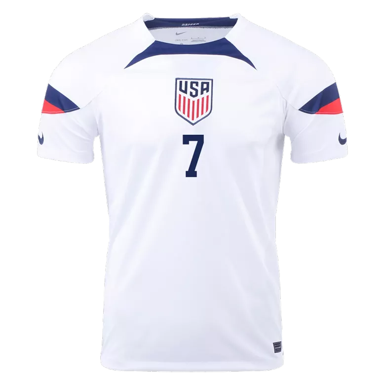 REYNA #7 USA Home Jersey World Cup 2022 - gogoalshop