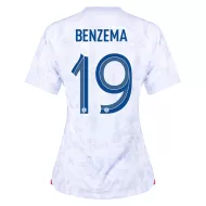 BENZEMA #19 France Away Jersey World Cup 2022 Women - gogoalshop
