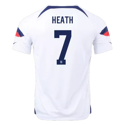 HEATH #7 USA Home Jersey World Cup 2022 - gogoalshop
