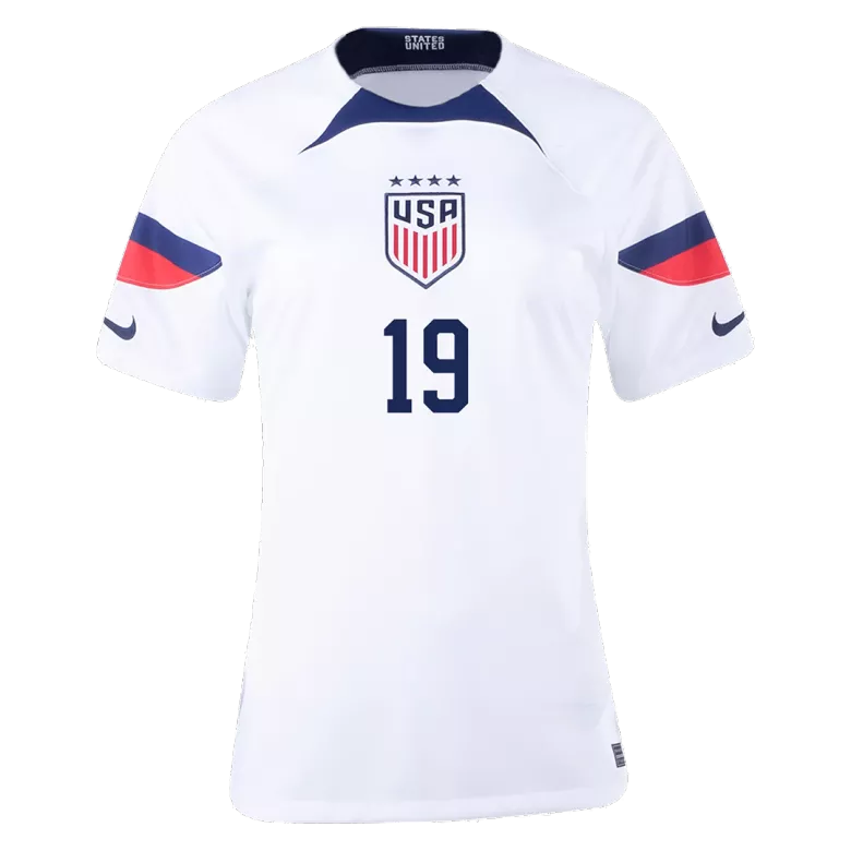DUNN #19 USA Home Jersey World Cup 2022 Women - gogoalshop