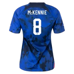 McKENNIE #8 USA Away Jersey World Cup 2022 Women - gogoalshop