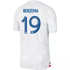BENZEMA #19 France Away Authentic Jersey World Cup 2022 - gogoalshop