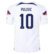 PULISIC #10 USA Home Authentic Jersey World Cup 2022 - gogoalshop