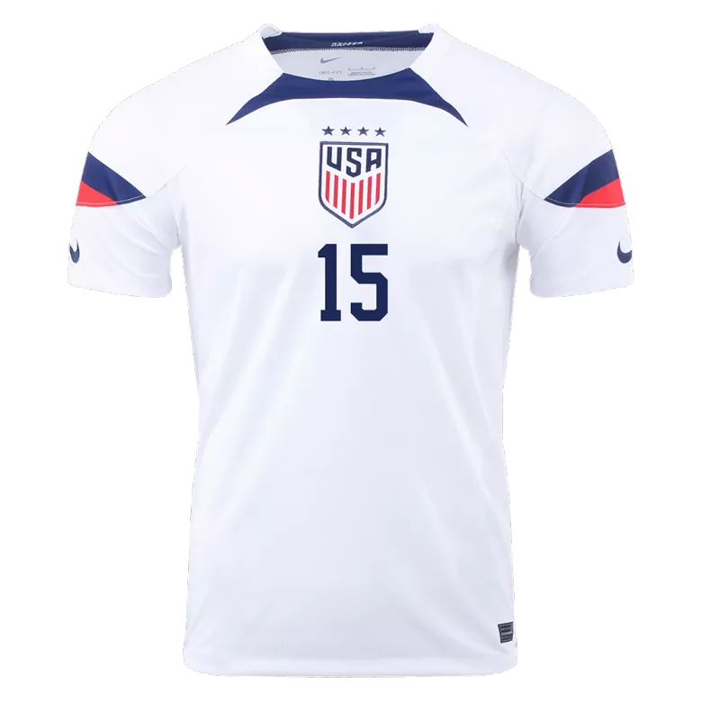 RAPINOE #15 USA Home Jersey World Cup 2022 - gogoalshop