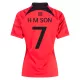 H M SON #7 South Korea Home Jersey World Cup 2022 Women - gogoalshop