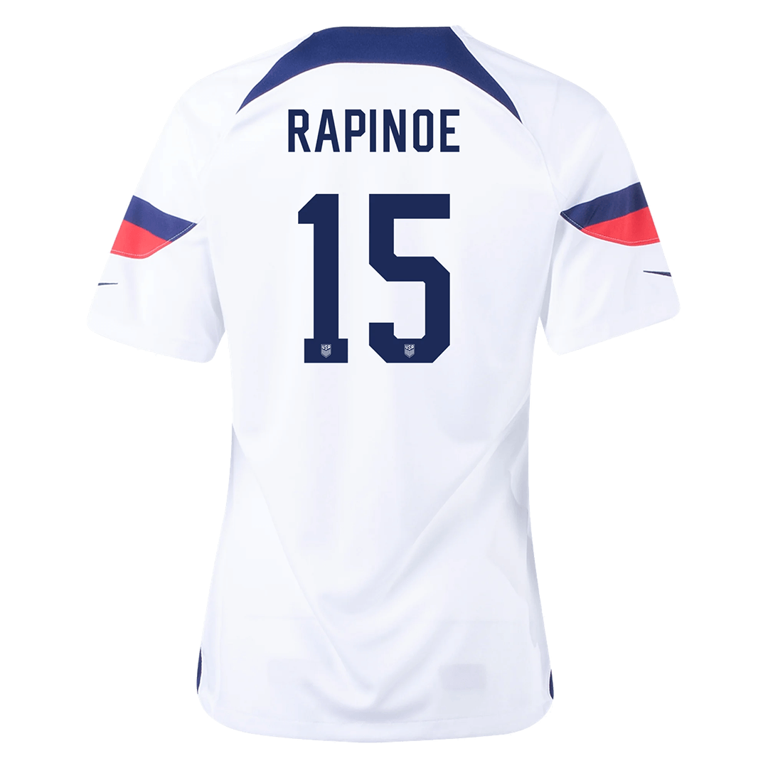 RAPINOE 15 USA Home Jersey World Cup 2022 Women Gogoalshop