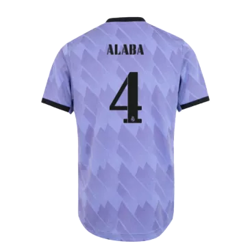 ALABA #4 Real Madrid Away Authentic Jersey 2022/23 - gogoalshop