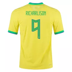 RICHARLISON #9 Brazil Home Authentic Jersey 2022 - gogoalshop