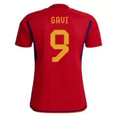 GAVI #9 Spain Home Jersey World Cup 2022 - gogoalshop