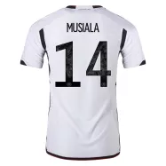 MUSIALA #14 Germany Home Authentic Jersey World Cup 2022 - gogoalshop
