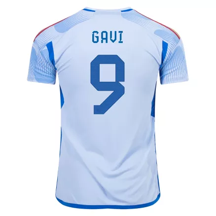 GAVI #9 Spain Away Jersey World Cup 2022 - gogoalshop
