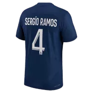 SERGIO RAMOS #4 PSG Home Authentic Jersey 2022/23 - gogoalshop