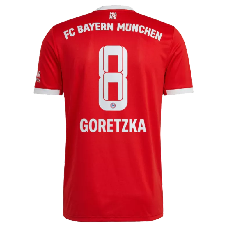 GORETZKA #8 Bayern Munich Home Jersey 2022/23 - gogoalshop