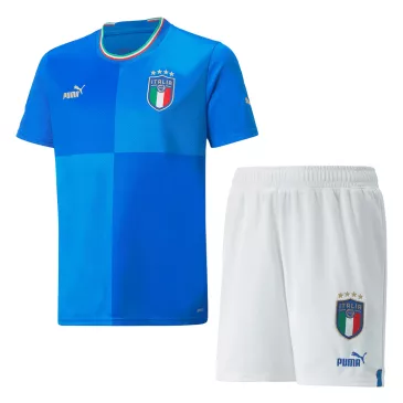 Italy Home Kids Jerseys Kit 2022 - gogoalshop