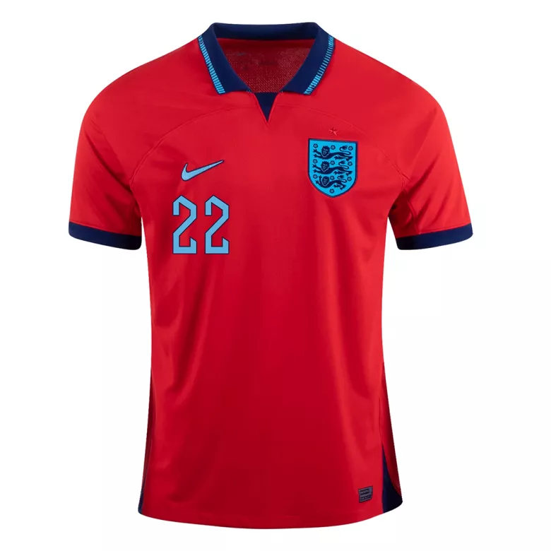 BELLINGHAM #22 England Away Jersey World Cup 2022 - gogoalshop
