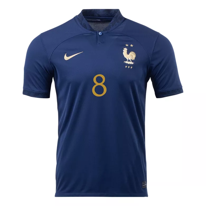 TCHOUAMENI #8 France Home Jersey World Cup 2022 - gogoalshop