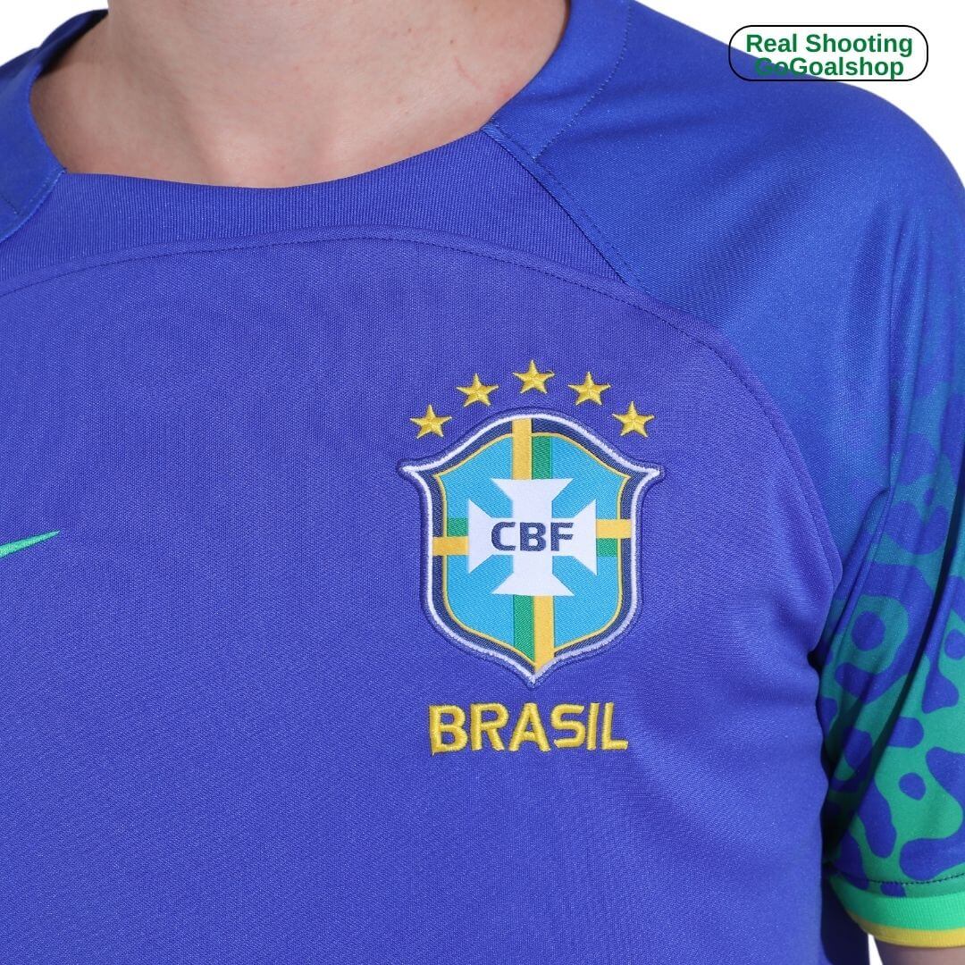 Brazil Away Soccer Jersey 2022