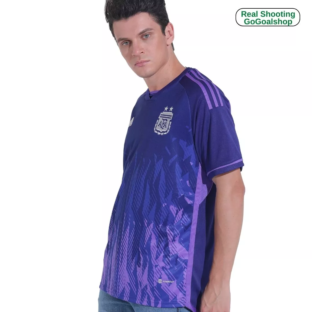 Replica Argentina Away Jersey World Cup 2022 By Adidas - gogoalshop