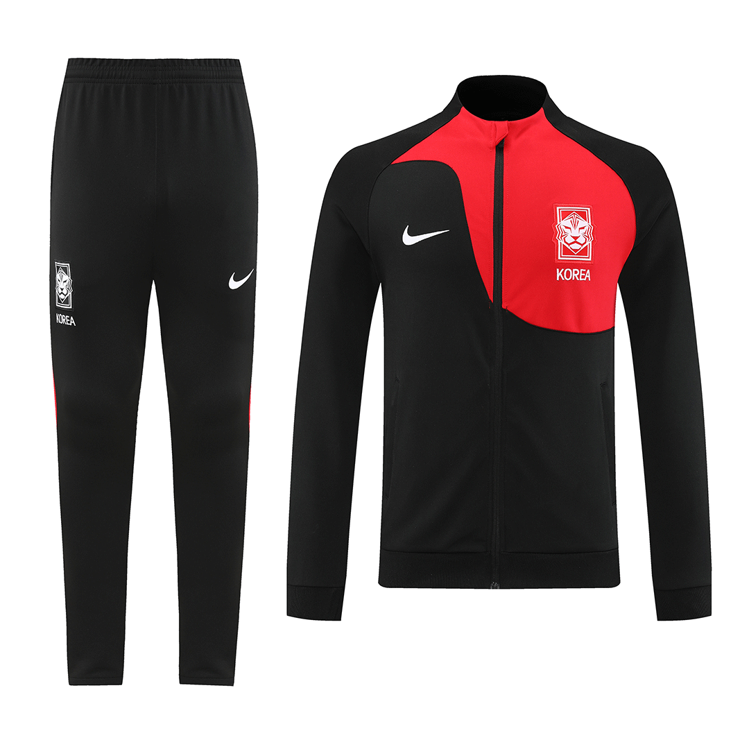 South Korea Jacket Tracksuit 2022 Black&Red