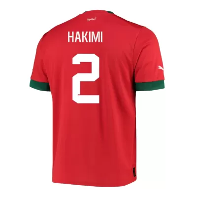 HAKIMI #2 Morocco Home Jersey World Cup 2022 | Gogoalshop