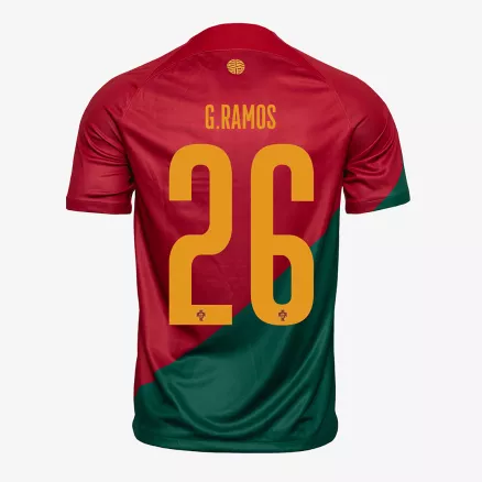 G.RAMOS #26 Portugal Home Jersey World Cup 2022 - gogoalshop