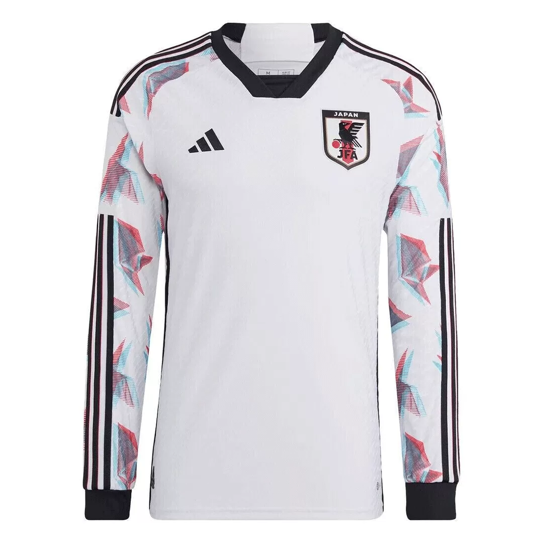 Authentic Japan Away Long Sleeve Soccer Jersey 2022