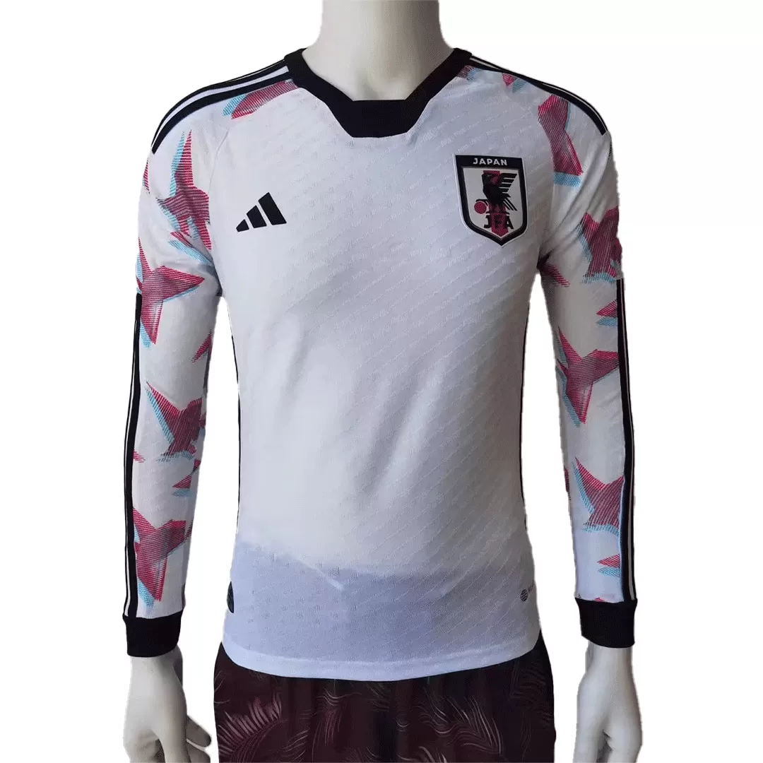 Authentic Japan Away Long Sleeve Soccer Jersey 2022