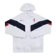 Liverpool Hoodie Windbreaker Jacket 2022/23 - White - gogoalshop