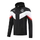 PSG Hoodie Windbreaker Jacket 2022/23 - Black - gogoalshop